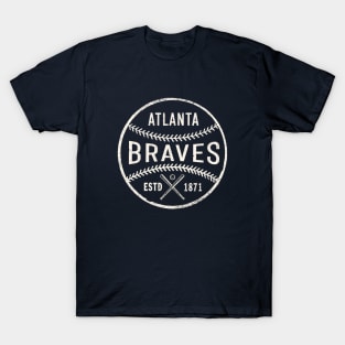 Vintage Atlanta Braves by Buck Tee T-Shirt